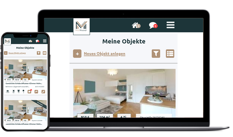 Smartphone und Laptop