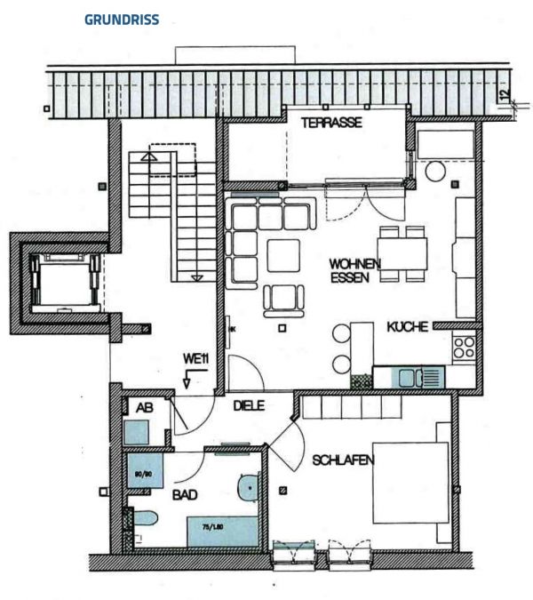 2 Zimmer-Wohnung in Nürnberg (90459) - 67 m² für 900 €